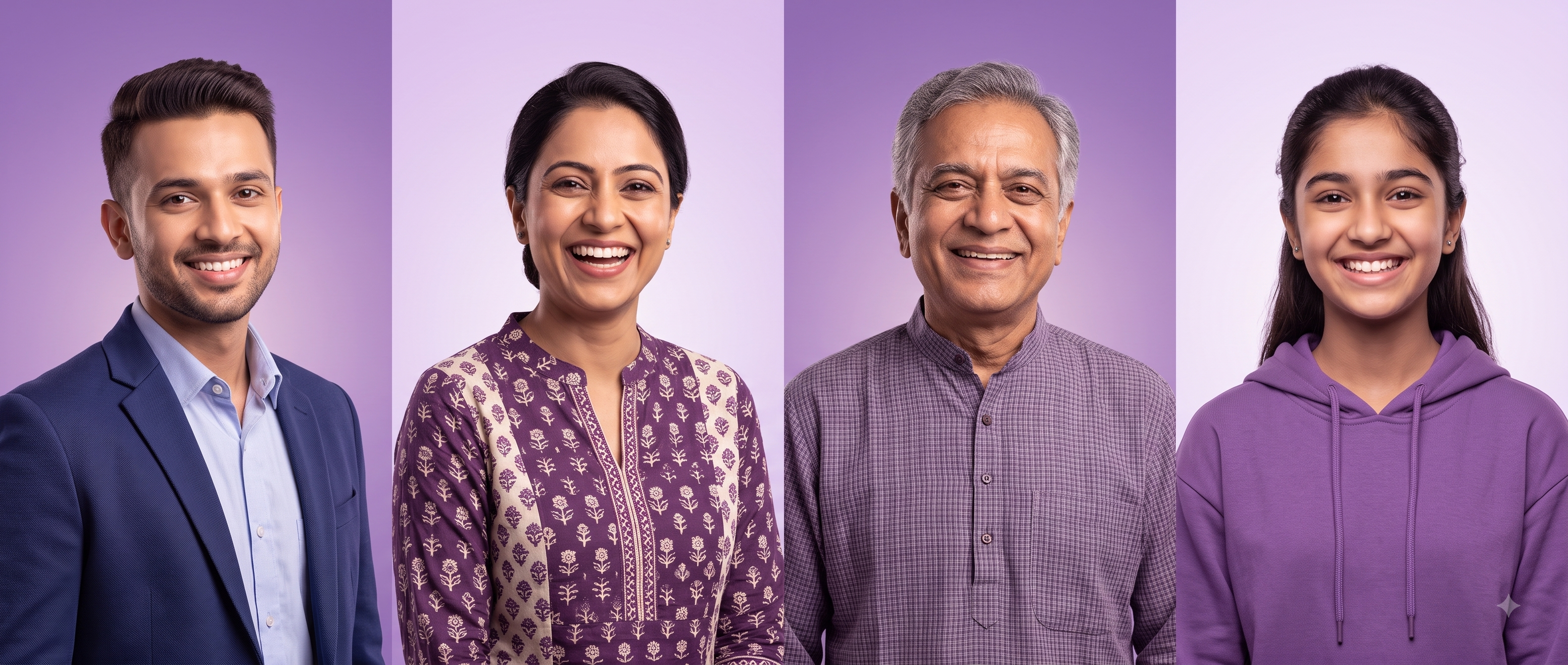 Patient testimonial photos at TheDentist.clinic