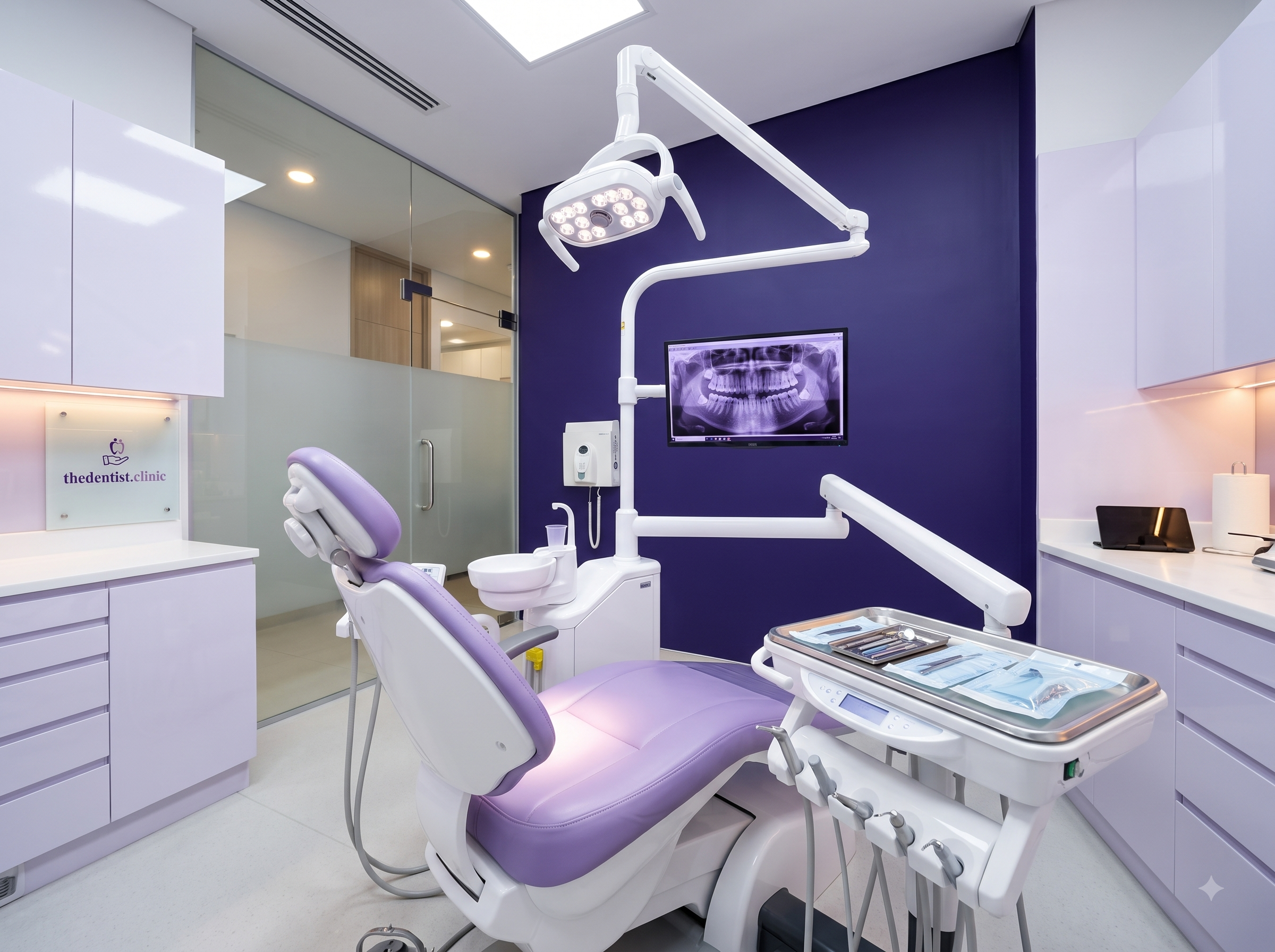 Treatment room at TheDentist.clinic, Gachibowli